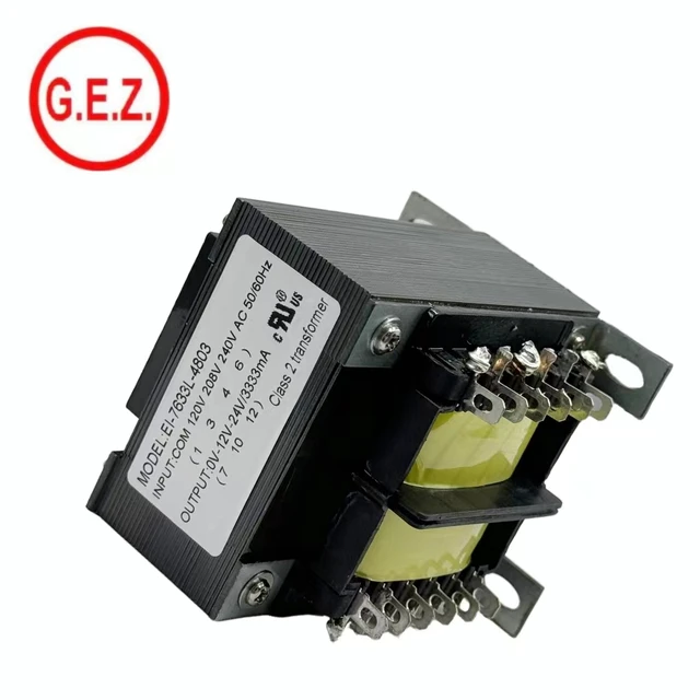 Multi-Input SMD PRI 120V/208V/240V SEC 75VA/50VA/40VA/24V/12V EI 76 power transformer