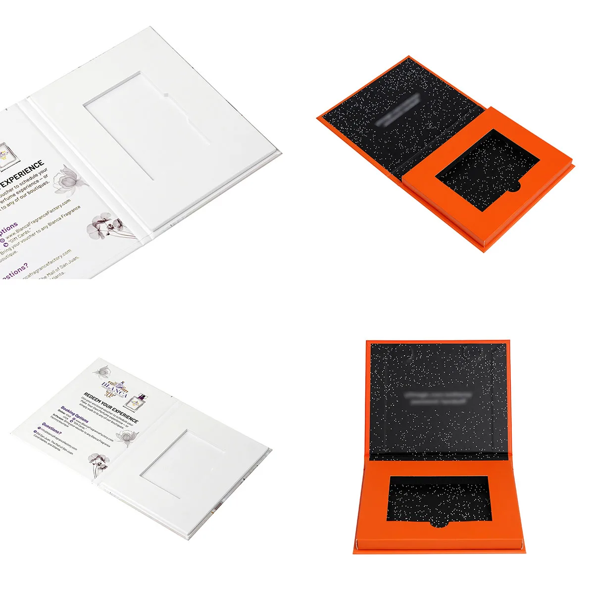 Custom Printed Magnetic Closure Smart Cards Gift Cards Collectible Cards Packaging Gift Box with Sponge Insert