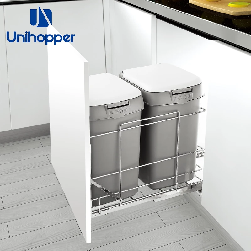 Sourcing Bathroom kitchen gap trash can homeless plastic compression ring  trash can rectangular tablet trash can - Dropshipman