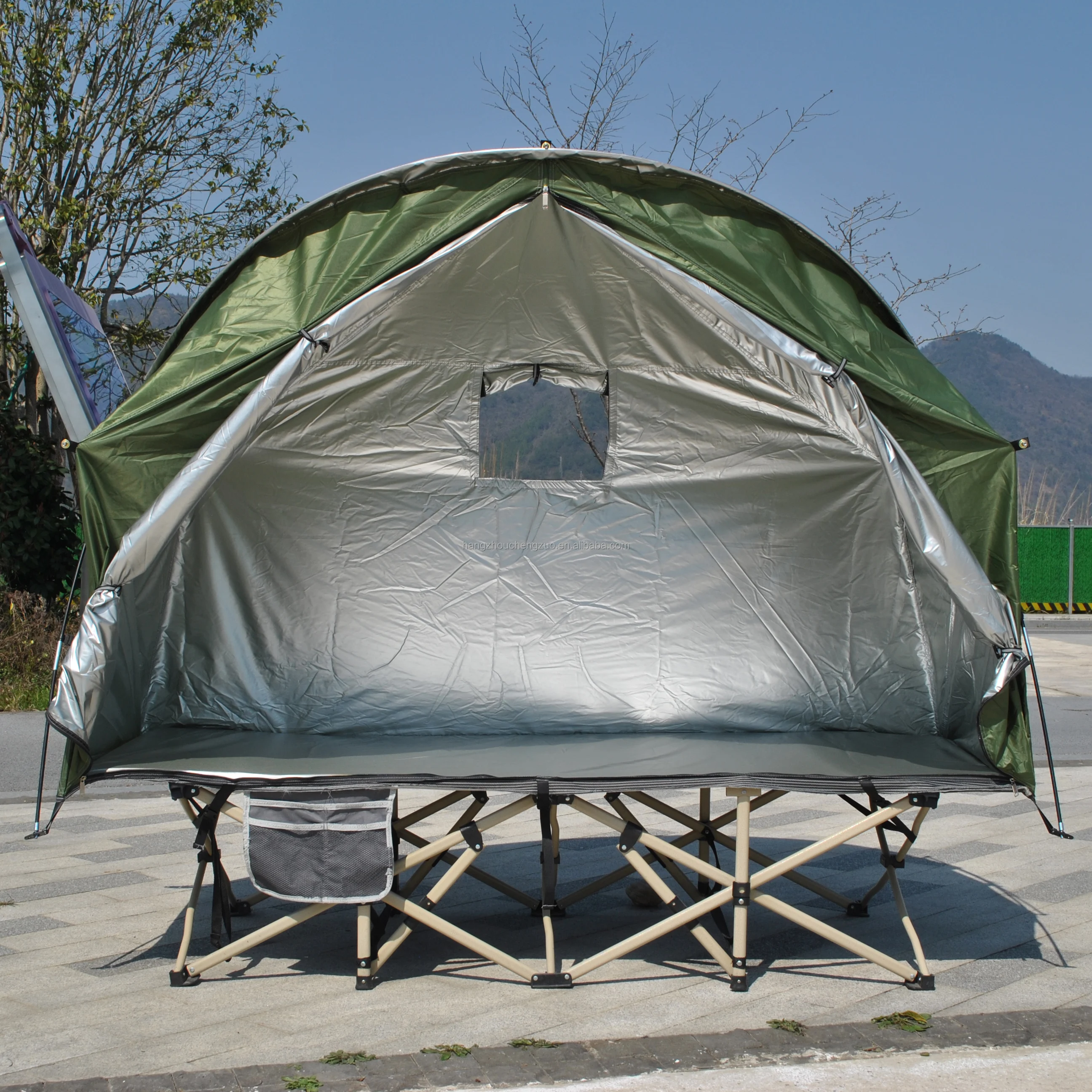 CZX-884 Multi-Use Folding Ground Tent for Camping Cot Bed Sleeping