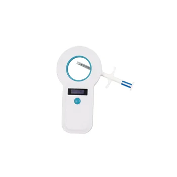 RFID W90B Handheld Reader for Animal Microchip Identification 134.2kHz Frequency ABS Material Microchip Glass Tube