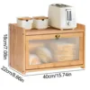 Acrylic bread box