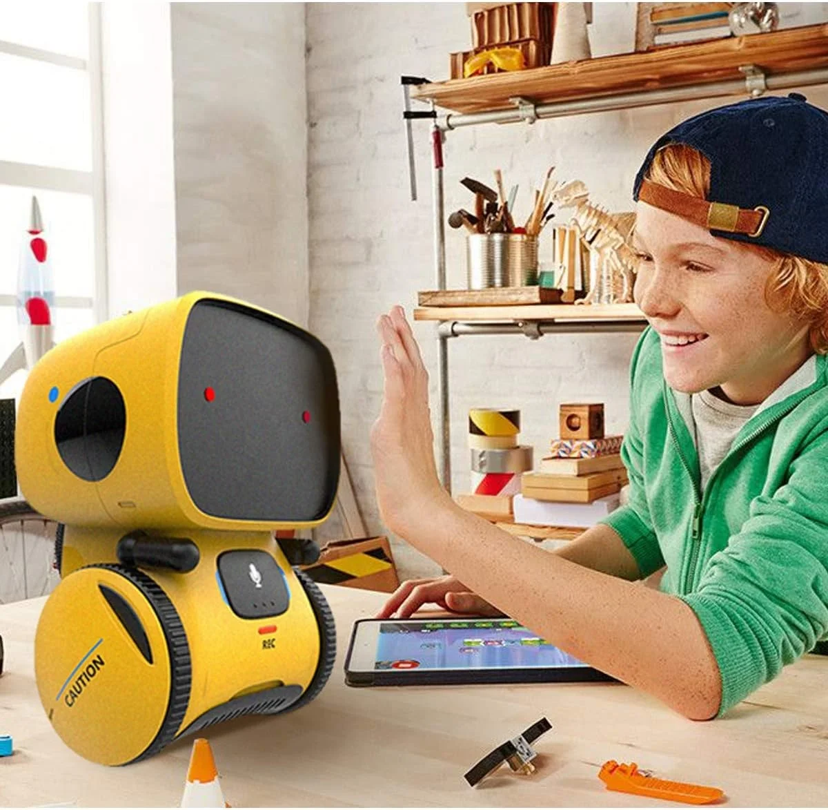 RC Robot Toys Smart Talking Intelligent STEM Robots Touch and Voice Control Remote Control Robot Toys