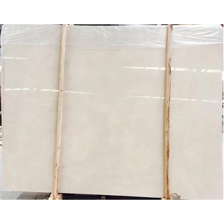 Placas de mármol italiano real Botticino beige con pulido alto para la decoración de baldosas de piedra en interiores