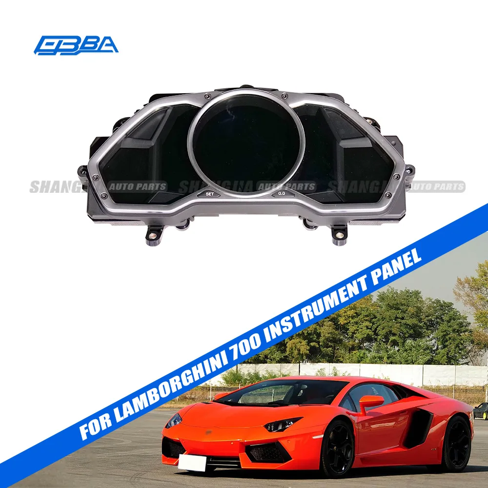 Automobile ABS Car Instrument Panel For Lamborghini LP700-4 OE 470920900L Instrument Cluster Speedometer Gauges Dashboard Panel