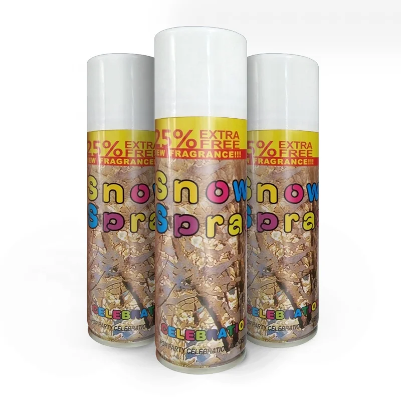 Праздничный спрей для снега Тайвань снежный