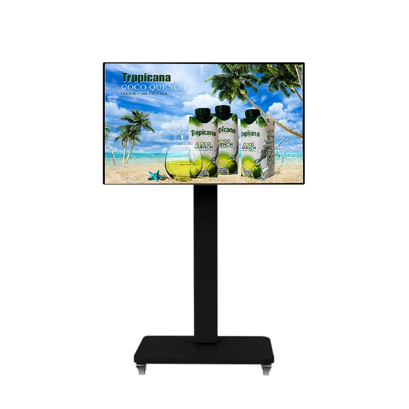 Macchina pubblicitaria da parete da 43 pollici Android LCD Touch All-in-One per negozi e supermercati Display pubblicitario LCD  