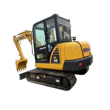 Komatsu Used Digger Komatsu PC56 Second Hand Hydraulic Crawlerl Used Excavators