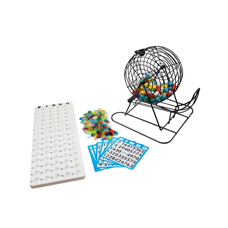 Машинка для игры в бинго 18 карт 75 мячей