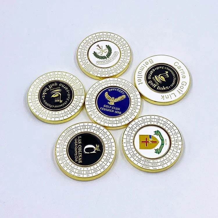 Magnetic Golf Poker Chip Magnet Golf Ball Marker  Custom  Factory Price Golf  Club Ball Markers details