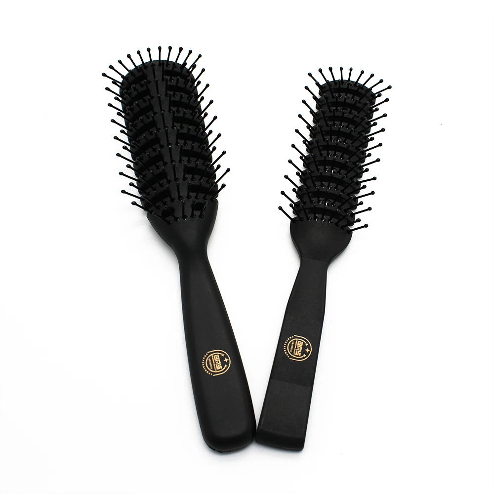 Big Curved Comb Hair Peine De Peinado Plastic Straight Hair Curl Styling Comb Salon Style Hair Brush for Men Women