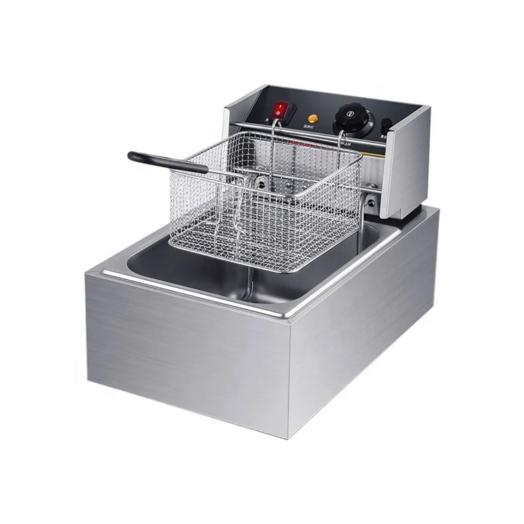 Cooking Deep Fryer Oil Filter Frying Machine Automatic Commercial