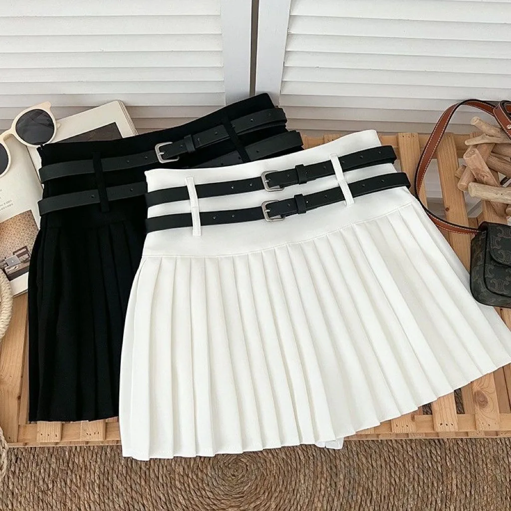 ★2024SS新作★KIRSH★CANCAN PLEATS MINI SKIRT CANCAN PLEATS MINI SKIRT [BLACK] - KIRSH | 60% - Asian