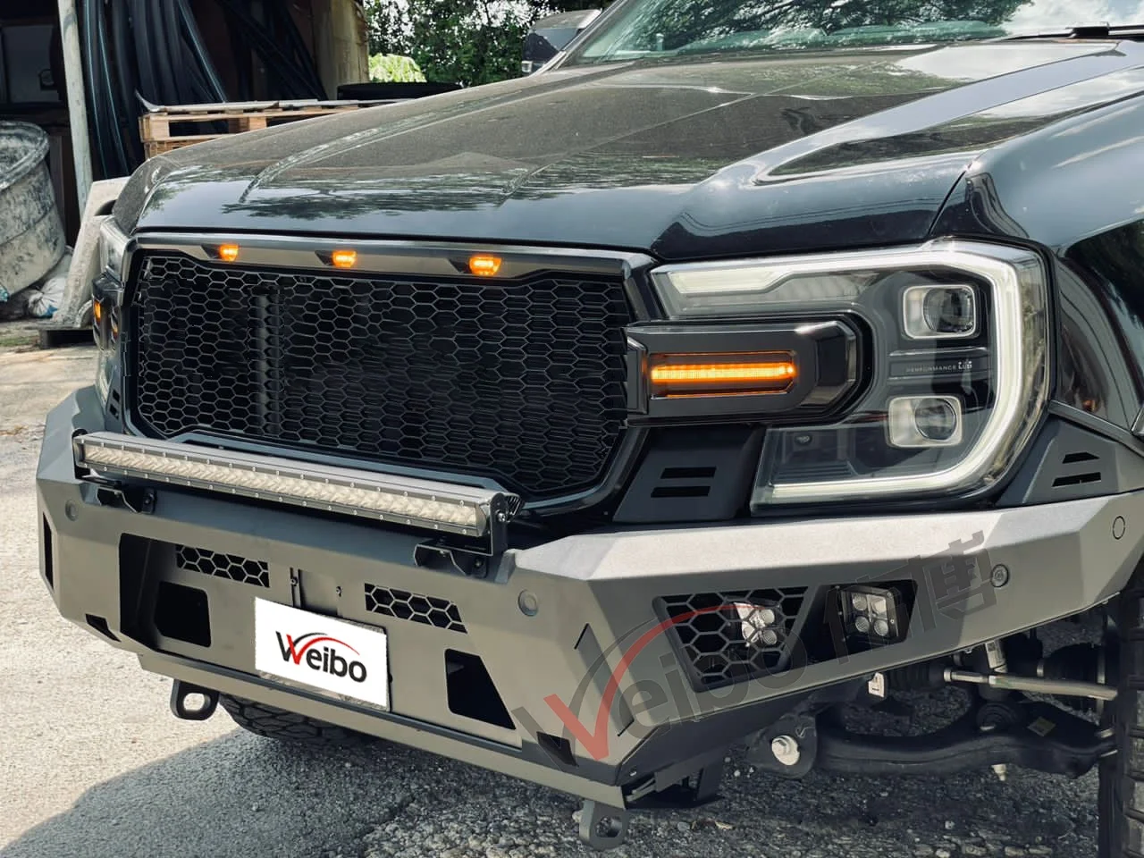 Pick Up Truck Off Road 4x4 Car 4x4 Accessories Steel Front Rear Bumper