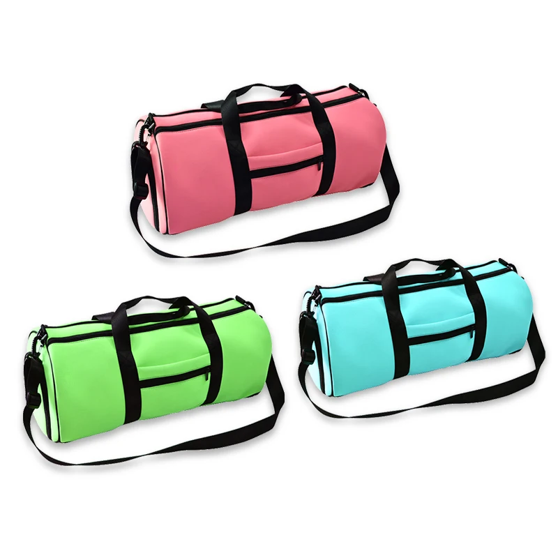 Новейший дизайн Высококачественная пользовательская печать логотипа Неопреновая спортивная сумка для