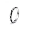 6. 4mm - Rotating Swirling Wave Pattern, Steel Color