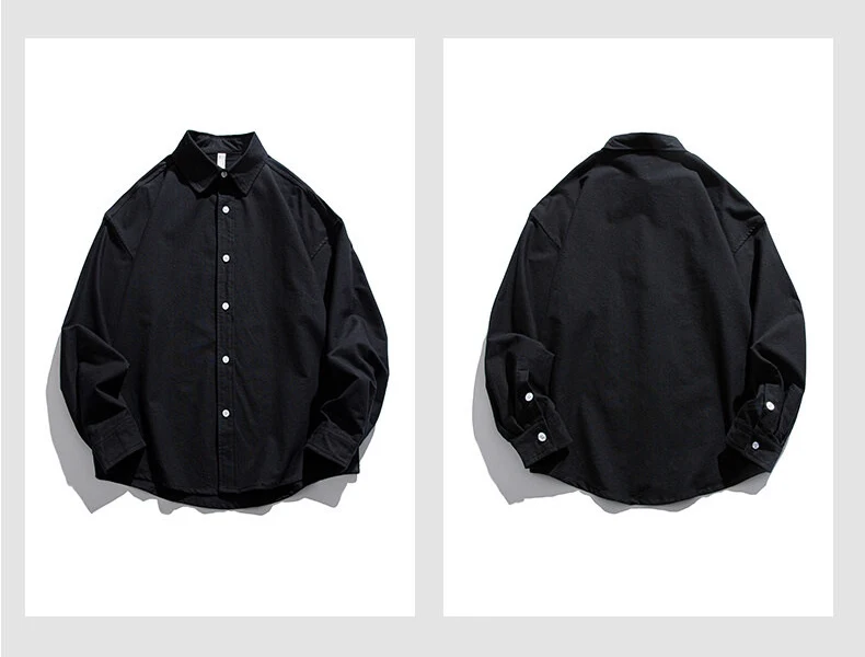 High quality custom long sleeve shirt plus size men's casual button up shirts856_voghion.com