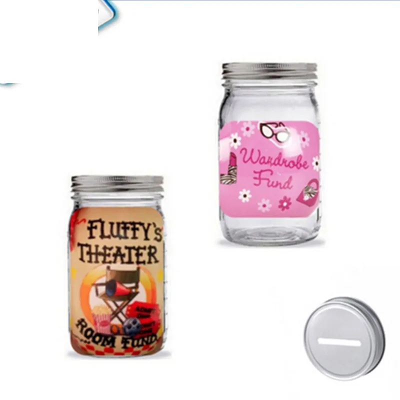 Рекламная стеклянная коробка для денег/банковский банк оптом