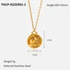 Collana zodiacale Aquarius in oro