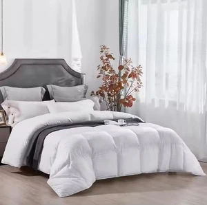 Luxurious Full Queen Size All-Season 100% Egyptian Cotton Cover Comforter Duvet Insert Duvet Bedding Set