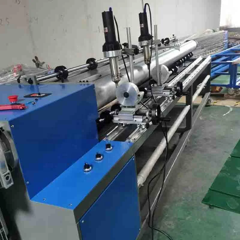 LOYICN Guide Tracking Welding Machine for Installation  PVC PU Guides Strip Ropes on 3000 mm Conveyor Belt