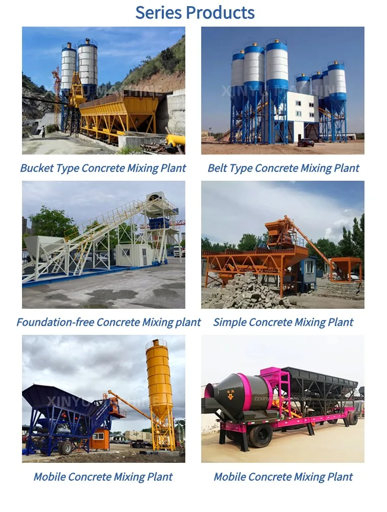 Truck Mounted Beton Plant Machine Portable Mini Mobile Full Automatic ...