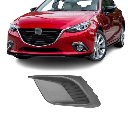 car auto parts accessories FRONT BUMPER FOG LIGHT LAMP COVER FOR MAZDA3 2015 2014 2016 MA1038122