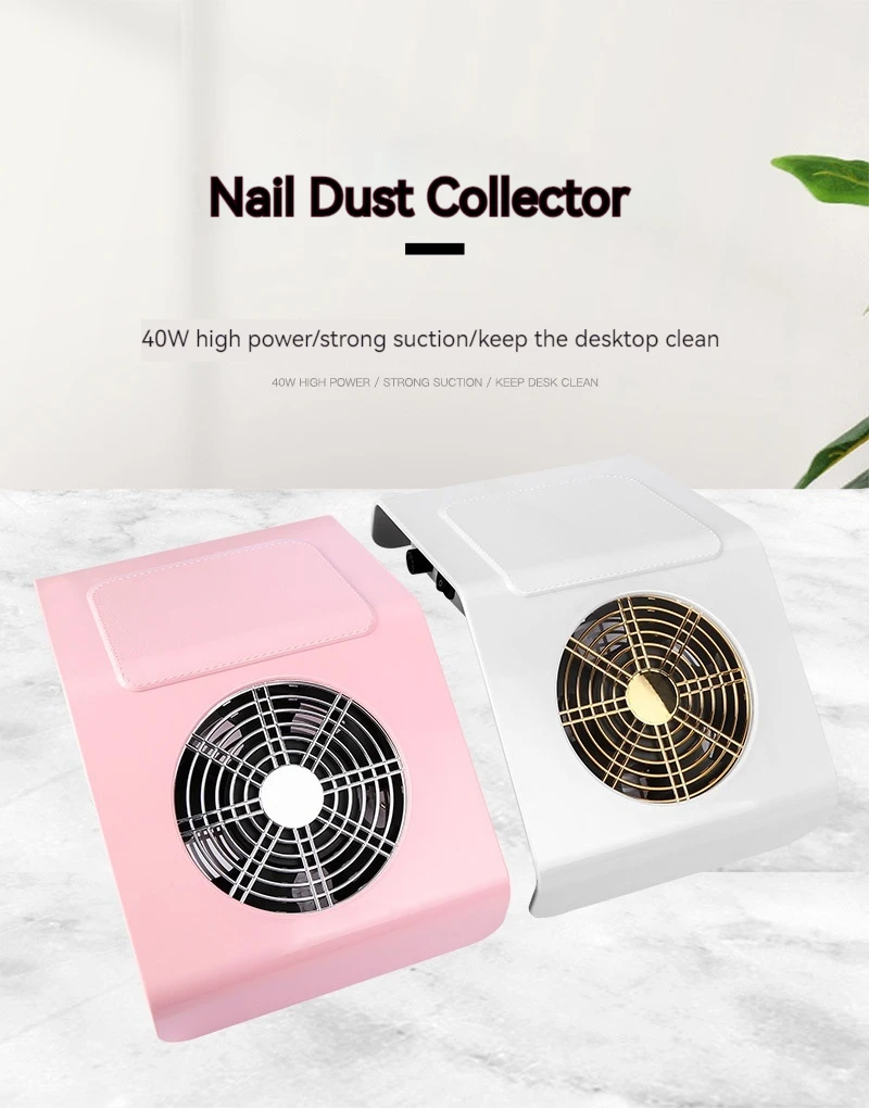 New Nail Suction Dust Collector Large Size Nail Vacuum Cleaner Machine ...