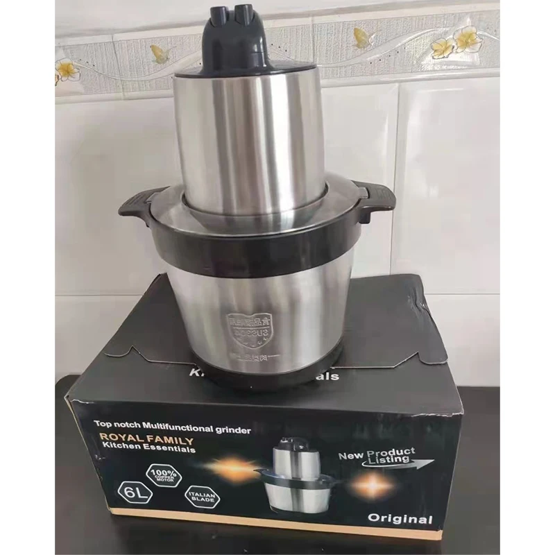 Домашние кухонные пищевые мельницы недорогие маленькие из нержавеющей стали лучший автоматический измельчитель для мяса электрическая мясорубка на продажу 6