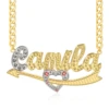 Gold  necklace-9