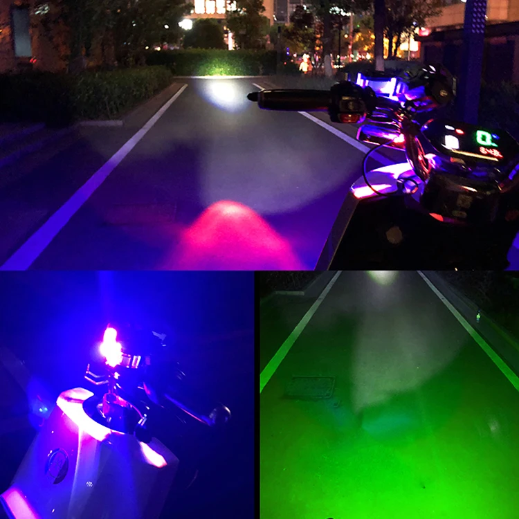 
Высокое качество 12 в 10 Вт светодиодная вспышка лазерные линзы лампы водонепроницаемое светодиодное освещение для мотоцикла 