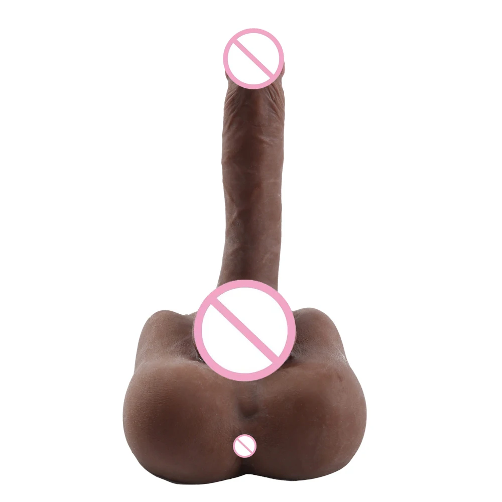 Gay Sex Toys, Anal Sex Toy, Butt Toy with Testicle, Male Anal Masturbator,  Male Sex Doll, Sex Toys for Gay Men