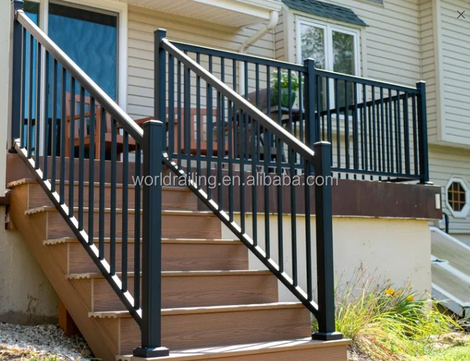 Balcony Railing Post Profile YL Premium Aluminum Railing Post Top Mounted for Balcony