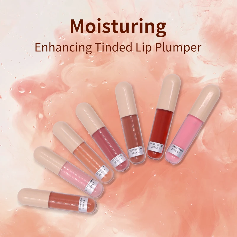 Customized Your Own Scented Lip Glaze Long Lasting Cute Lipgloss OEM Colors Candy Lip Gloss for Summer details