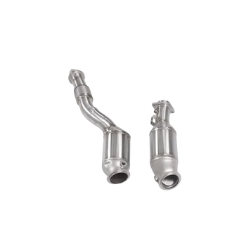 YT Exhaust Pipe System Front Section Pipe (Catted Downpipe) with Brushed Finish Process for BMW G8X M2 M3 M4 Series 3.0T