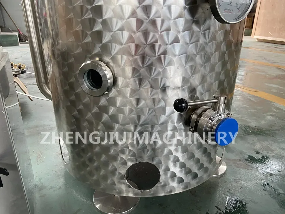 ZJD200l Ethanole Alcohole 96 Small Scale Ethanol Production Plant Ethanole Making Machines Column Distiller