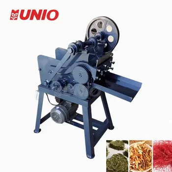 Electric 0.1mm Shredder for Herbal Tea & Lotus Leaf Cutter Essential Cooking Food Processing Machinery with Motor Core Component