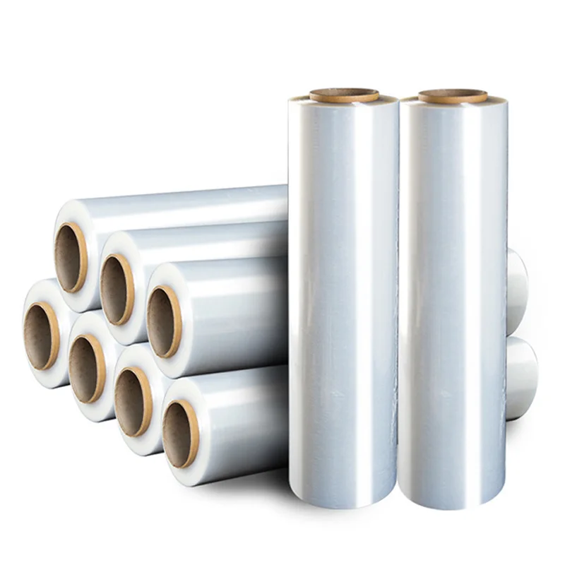 Hot Sell Factory Stretch Film Wrap Plastic Film High Stick Puncture Resistance Wrap Film