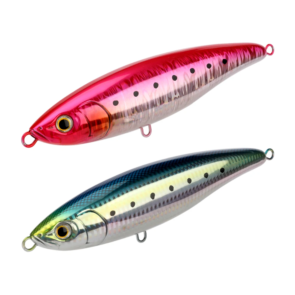 HONOREAL 2023 Whopper 180mm 75g Floating Salt Water Fishing Lures Pencil  Popper Stick Bait with 3D Eyes Made of Plastic