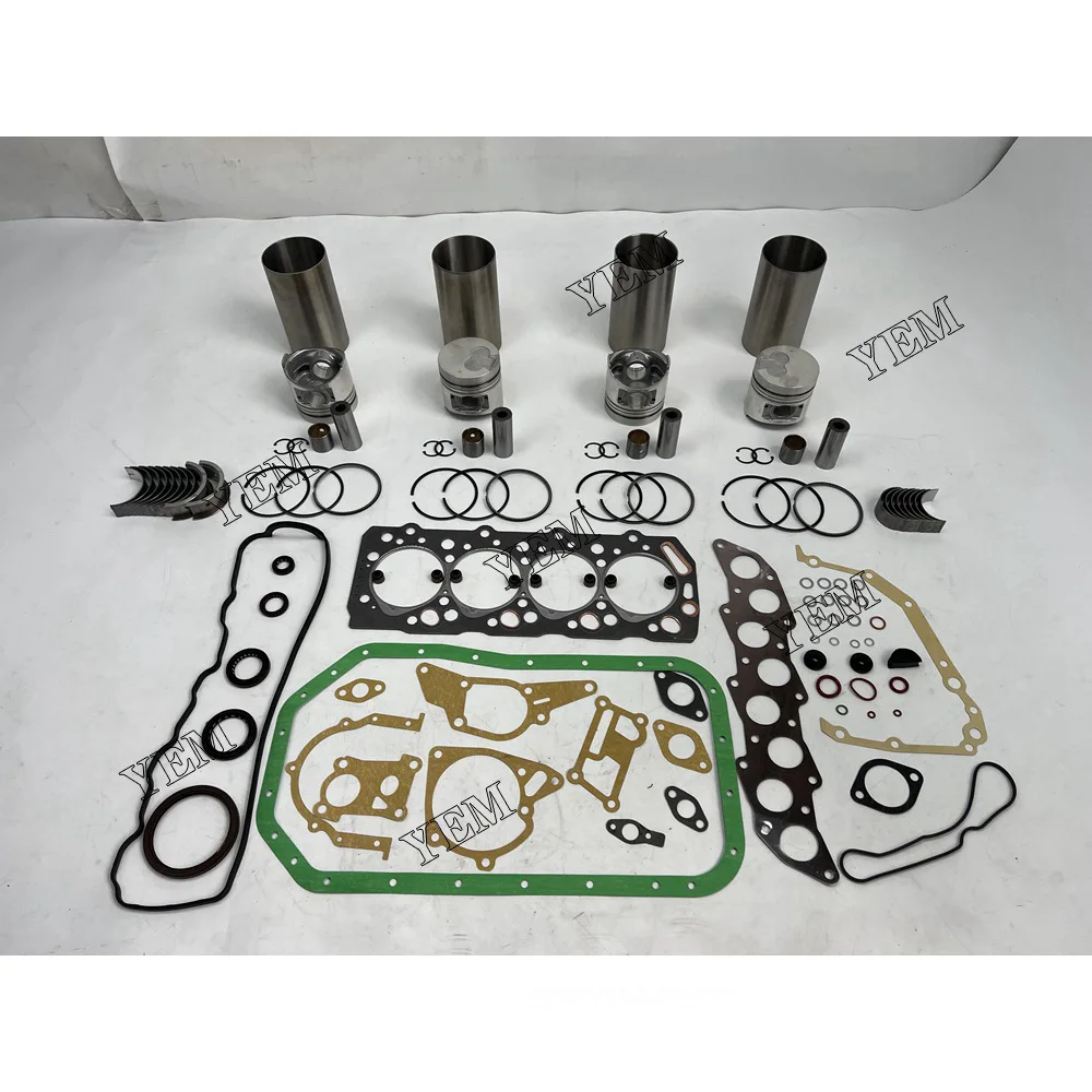 4D56 Cylinder Liner and Gasket Kit With Bearing Set for Mitsubishi Engine Part High Quality 4