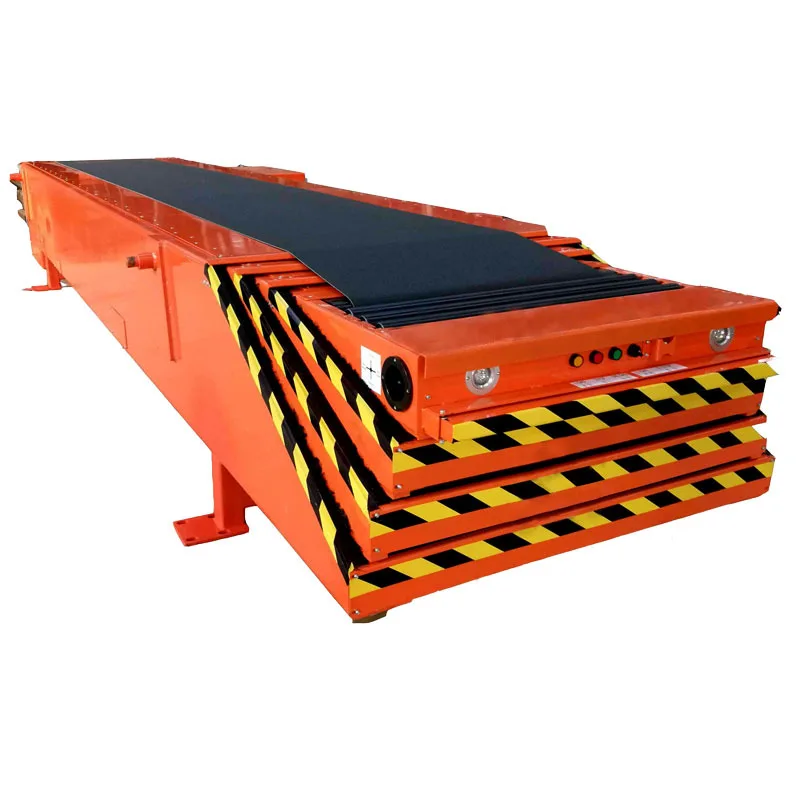 Telescopic Belt Conveyor Flexible Boom Conveyor For Truck Loading And Unloading Buy Conveyor