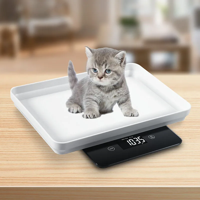 Small Pet Scale 1G-10Kg for Cat Dog Electronic Puppy Kitten Scales