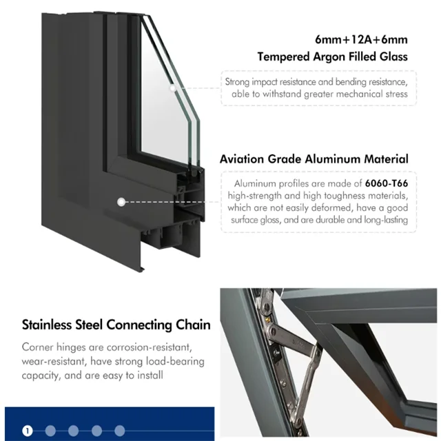 Custom Hollow Tempered Glass Transparent Aluminum Alloy Electric Skylight Electric Roof Window Skylight