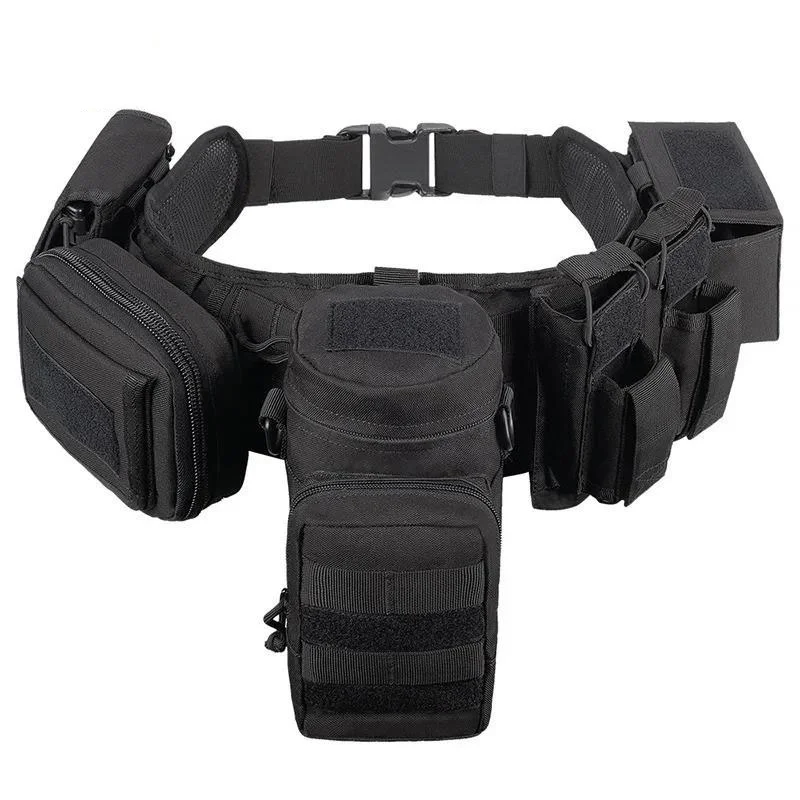 Multi-functional Camouflage Tactical Waist Pack Outdoor Hunting Belt Multi-functional Pocket Carrying Gear Tactic Waist Belt