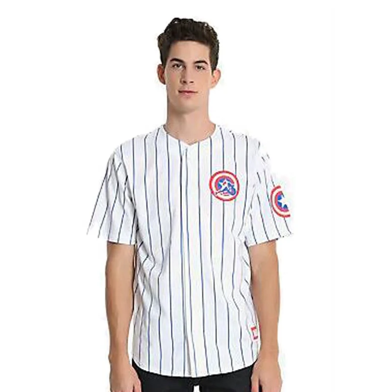 Source Wholesale sublimation custom baseball jersey/vintage
