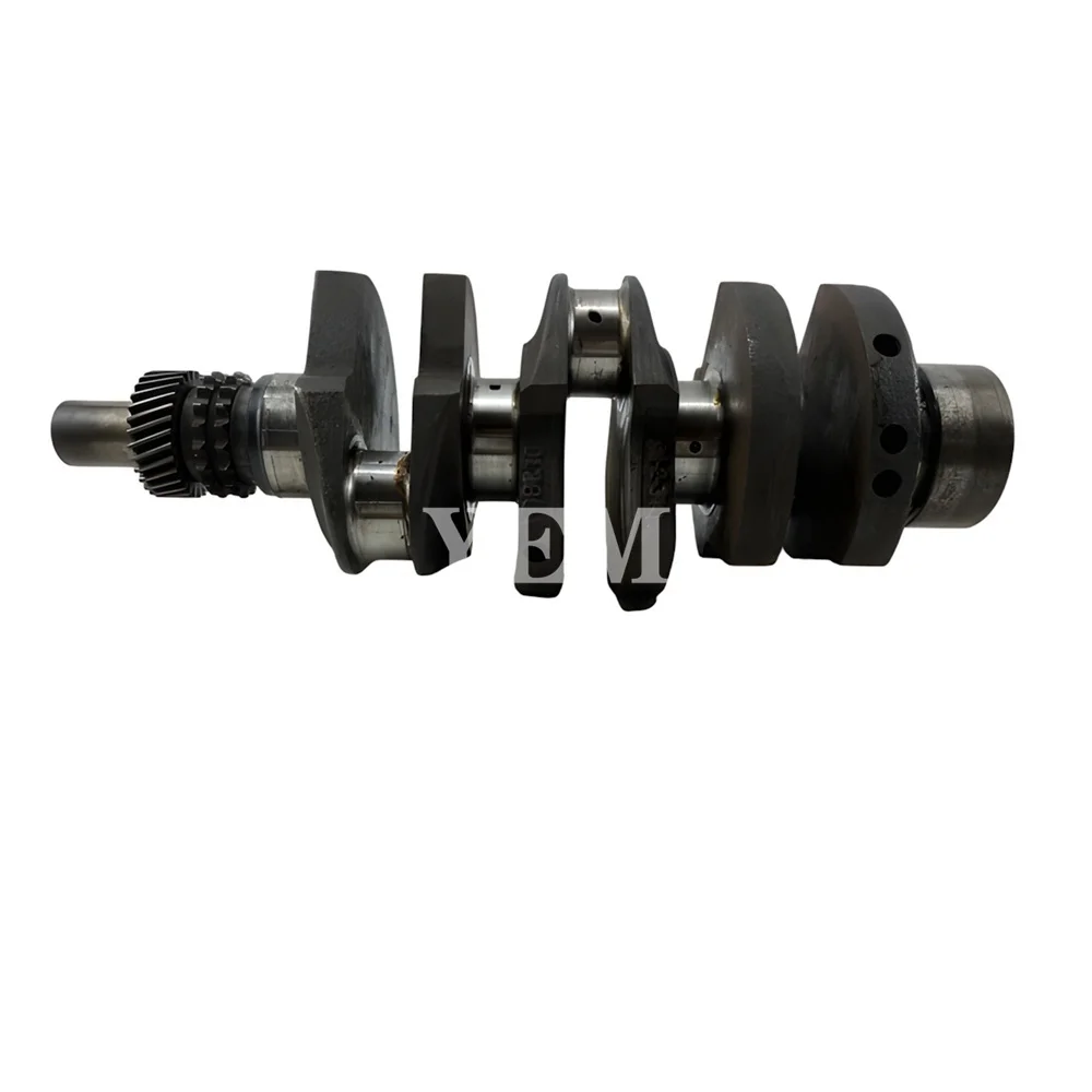 Engine Crankshaft Compatible for Isuzu 3KR1 Parts Replaces High Performance Engine Parts