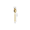gold tea Spoon