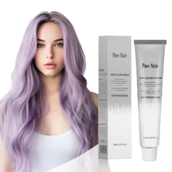 PureStyle High Quality Best Deeply-Pigmented Hair Dye Color Cream For Professional Salon