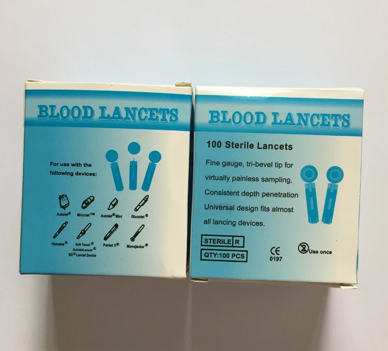 Дешевый одноразовый стерильный ланцет для крови