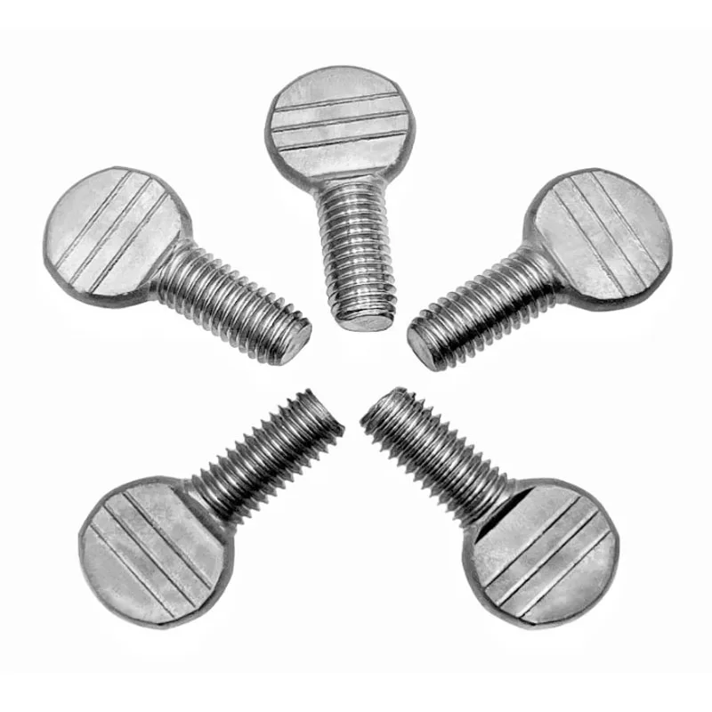 M4 M5 M10 Stainless Steel Plain Polishing Ss304 316 316l A2 A4 70 80